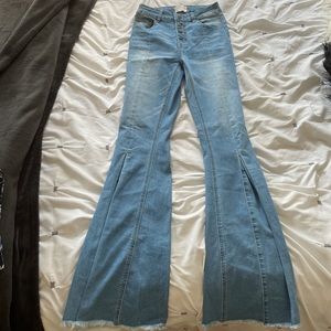 Litz by Uniq High Waisted Bell Bottom Jeans